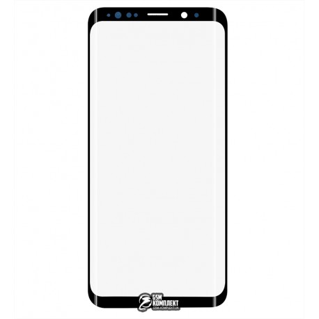 Скло дисплея для Samsung G960F Galaxy S9, з OCA-плівкою, чорне