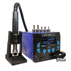 Термовоздушная паяльная станция WEP 993DM-IV, фен, цифровая индикация, 3 режима памяти, 1000W Термовоздушная паяльная станция WEP 993DM-IV, фен, цифровая индикация, 3 режима памяти, 1000W