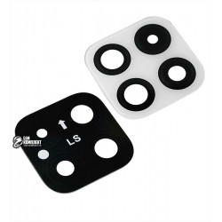 Скло камери для Samsung A226 Galaxy A22 5G, білий, без рамки. розмір 22.8Х22.8мм