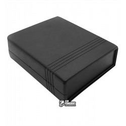 Корпус пластиковый D110A черный, 110 x 92 x 36 мм