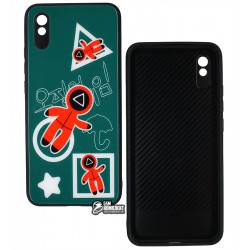 Чохол для Xiaomi Redmi 9A, Redmi 9I, TPU Glass SG with frame, силіконовий (03)