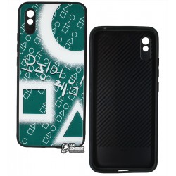 Чохол для Xiaomi Redmi 9A, Redmi 9I, TPU Glass SG with frame, силіконовий (05)