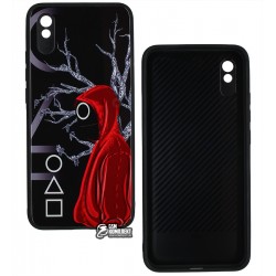 Чохол для Xiaomi Redmi 9A, Redmi 9I, TPU Glass SG with frame, силіконовий (09)