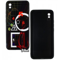 Чохол для Xiaomi Redmi 9A, Redmi 9I, TPU Glass SG with frame, силіконовий (10)