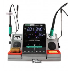 Паяльная станция Sugon T3602 с ручками для жал серии C210 и C115, 4 канала памяти, 85W