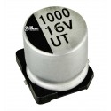 Конденсатор електролітичний 1000 uF 16 V, d10 h10, VT алюмінієвий SMD