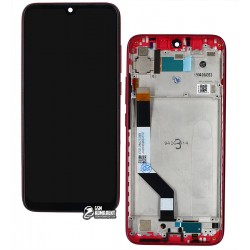 Дисплей Xiaomi Redmi Note 7, красный, с тачскрином, с рамкой, High quality, M1901F7G, M1901F7H, M1901F7I Дисплей Xiaomi Redmi Note 7, красный, с тачскрином, с рамкой, High quality, M1901F7G, M1901F7H, M1901F7I