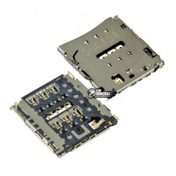 Коннектор SIM-карты для Huawei Ascend P6-U06 Коннектор SIM-карты для Huawei Ascend P6-U06