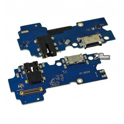 Шлейф для Samsung A225 Galaxy A22, коннектора зарядки, High Copy, (плата зарядки)