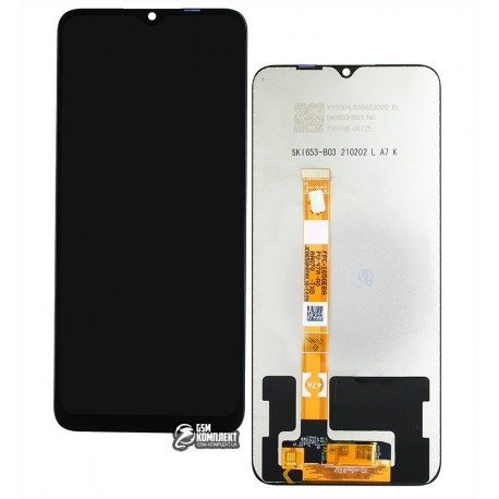 Дисплей для Oppo A16, із сенсорним екраном (дисплейний модуль), чорний