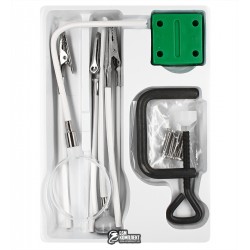 Тримач плат ProsKit SN-394, для малих плат, зі збільшоючою лінзою