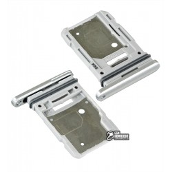 Держатель SIM карты для Samsung G780 Galaxy S20 FE, белый, Cloud White