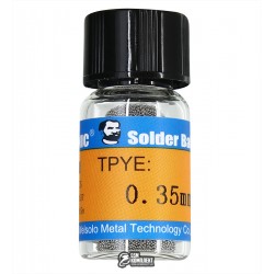 BGA-шарики Mechanic, 0,35 мм, 10000 шт., оловяно-свинцовые