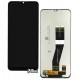 Дисплей для Samsung A025G Galaxy A02s, M025 Galaxy M02s, чорний, з сенсорним екраном, чорні шлейфи, оригінал (PRC)