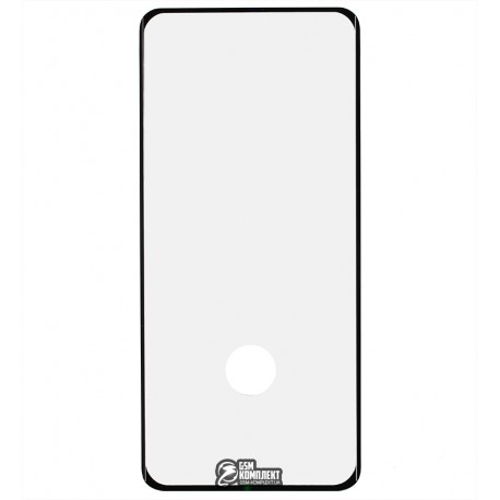 Защитное стекло для Samsung G980 Galaxy S20, 3D, с вырезом под отпечаток, Full Glue, черное