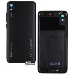 Задня панель корпуса для Xiaomi Redmi 7A, чорний, з боковими кнопками, оригінал, MZB7995IN, M1903C3EG, M1903C3EH, M1903C3EI