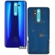 Задняя панель корпуса для Xiaomi Redmi Note 8 Pro, синий, оригинал, M1906G7I, M1906G7G