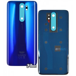 Задня панель корпуса для Xiaomi Redmi Note 8 Pro, синій, оригінал, M1906G7I, M1906G7G