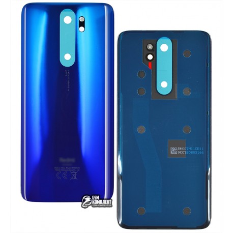 Задняя панель корпуса для Xiaomi Redmi Note 8 Pro, синий, оригинал, M1906G7I, M1906G7G