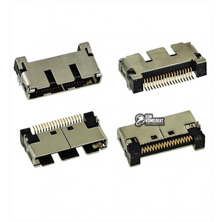 Коннектор зарядки для Fly B700; Samsung X150, X160, X500, X520, X540, X600, X630, X680