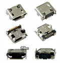 Коннектор зарядки для Samsung C3312, C3322, C3330, C3350, C3520, C3560, C3752, C3782, E2222, E2530, I9250 Galaxy Nexus, S3850 Corby II, S5300 Pocket, S5360 Galaxy Y, S5380 Wave Y, S5570 Galaxy Mini, S5610, S6102 Galaxy Y Duos, S6802, 7 pin, micro-USB тип-