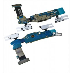 Шлейф для Samsung G900F Galaxy S5, конектора зарядки, з компонентами , REV.06, REV.08 Шлейф для Samsung G900F Galaxy S5, конектора зарядки, з компонентами , REV.06, REV.08