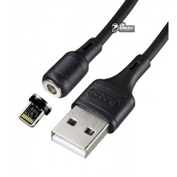 Кабель Lightning - USB, Hoco X52 Sereno magnetic, 2А, 1 метр, магнитный, только зарядка