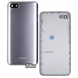 Задня панель корпусу Xiaomi Redmi 6A, сірий колір, dual SIM