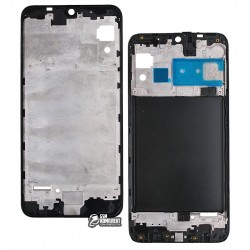 Средняя часть корпуса Samsung A105F/DS Galaxy A10, черная