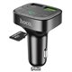 Автомобільний зарядний пристрій Hoco E59 Promise QC3.0, Bluetooth с FM модулятором (2USB, 3.1А) / metal gray