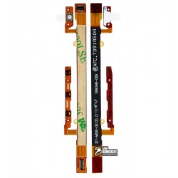 Шлейф для Sony C2305 S39h Xperia C, кнопки включения