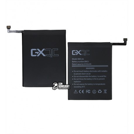 Акумулятор GX BM3J для Xiaomi Mi 8 Lite 6.26" / Mi 8x / Mi 8 Youth (M1808D2TG), Li-Polymer, 3,8 В, 3250 мАг