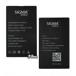 Акумулятор для Sigma X-Style 33 Steel (1000 мАг 3.7V) Акумулятор для Sigma X-Style 33 Steel (1000 мАг 3.7V)