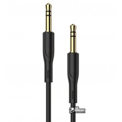 Кабель AUX (Міні-джек - Міні-джек) Borofone BL1, 3,5 мм Jack Cable L-1000, чорний Кабель AUX (Міні-джек - Міні-джек) Borofone BL1, 3,5 мм Jack Cable L-1000, чорний