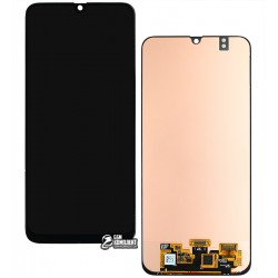 Дисплей для Samsung M315 Galaxy M31, M315F/DS Galaxy M31, черный, с тачскрином, оригинал (переклеено стекло)