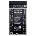 Плата активации и зарядки аккумуляторов AIDA A-609++ (4G -12 Pro Max, HUAWEI, OPPO,VIVO,MI,ZTE,MEIZU,SAMSUNG,LETV,LENOVО; кабели microUSB/штеккеры БП)