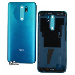 Задняя крышка батареи для Xiaomi Redmi 9 (M1902F1G), Poco M2, зеленая, Уценка, нет NFC