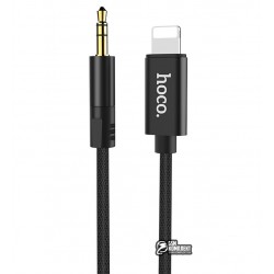 Кабель AUX Hoco UPA13 Lightning, черный Кабель AUX Hoco UPA13 Lightning, черный
