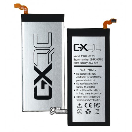 Акумулятор GX EB-BA500ABE для Samsung A500F Galaxy A5, A500FU Galaxy A5, A500H Galaxy A5, A500M Galaxy A5, Li-ion, 3,8 В, 2300 мАг