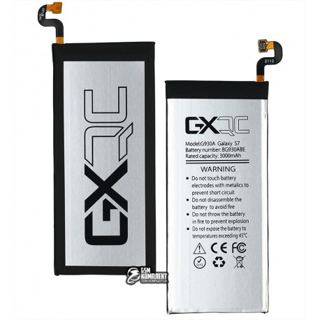Аккумулятор GX EB-BG930ABE для Samsung G930F Galaxy S7, G930FD Galaxy S7 Duos, Li-ion, 3,85 B, 3000 мАч