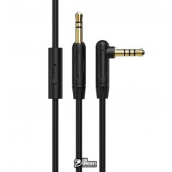 Кабель AUX (Міні-джек - Міні-джек) Borofone BL5, 3,5 мм, 1 м, з мікрофоном Кабель AUX (Міні-джек - Міні-джек) Borofone BL5, 3,5 мм, 1 м, з мікрофоном