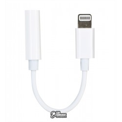 Переходник AUX GL032 7G Lightning To 3.5 Jack, Copy, серый