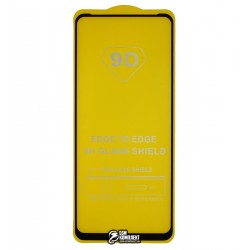 Защитное стекло для Motorola Moto G60, Moto G40, Full Glue, черное