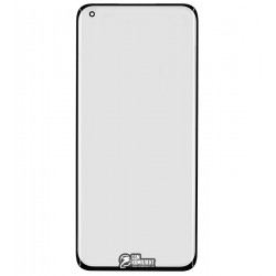 Скло дисплея для Xiaomi Mi 11 Pro, з OCA-плівкою, чорне