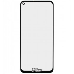 Скло дисплея для Xiaomi Redmi Note 9T, с OCA-плівкою, чорне