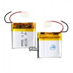 Аккумулятор универсальный, 29 мм, 22 мм, 5,5 мм, Li-ion, 3,7 В, 500 мАч 582728P Аккумулятор универсальный, 29 мм, 22 мм, 5,5 мм, Li-ion, 3,7 В, 500 мАч 582728P