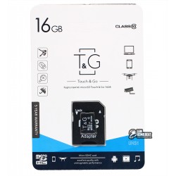 Карта памяти 16 Gb microSD T&G Class10 (TG-16GBSD10U1-01)
