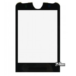 Стекло корпуса для Motorola Z6, черное