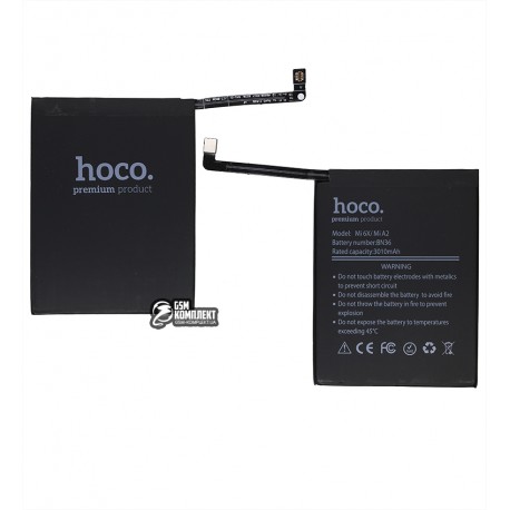 Аккумулятор Hoco BN36 для Xiaomi Mi A2, Xiaomi Mi 6x, Li-Polymer, 3,85 B, 2910 мАч