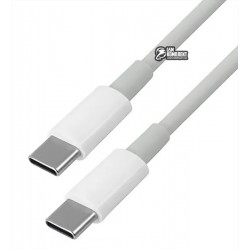 Кабель Type-C - Type-C, Borofone BX44, 1 метр, 5А, 100Вт, charging data, белый